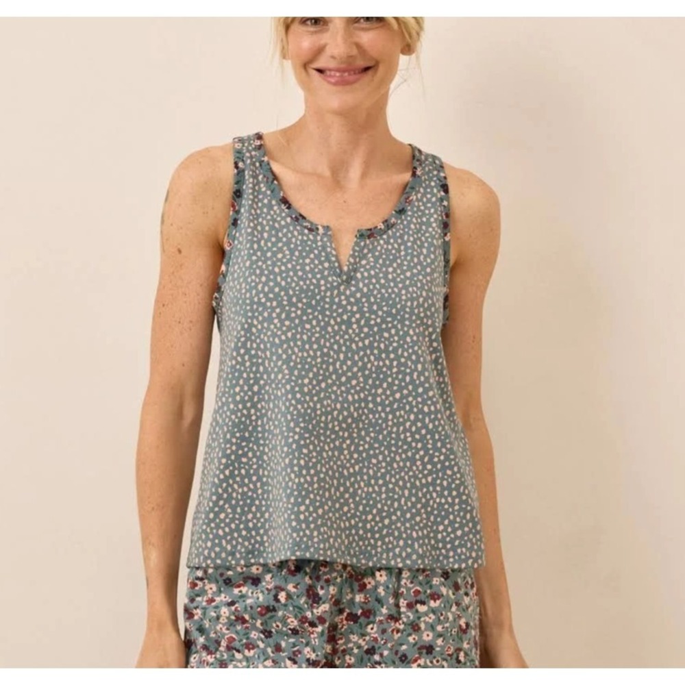 PACT Apparel Spotted Gables Staycation Sleep Tank